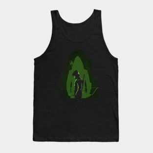 Arrow Green Shadow Tank Top